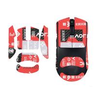 Cinta de agarre antideslizante de alta calidad para ratón inalámbrico Razer Viper V4 Pro 2026, antisudor, hecho a mano, fácil de aplicar, accesorio de mouse para juegos (rojo completo)