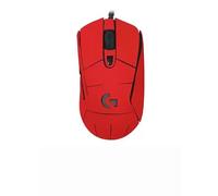 Cinta de agarre antideslizante para mouse compatible con Logitech G403 G603 G703 Gaming Mouse Skins, resistente al sudor, agarre a prueba de sudor, cubierta protectora, rojo completo