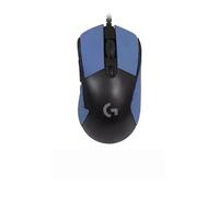 Cinta de agarre antideslizante para mouse compatible con Logitech G403 G603 G703 Gaming Mouse Skins, resistente al sudor, agarre a prueba de sudor, cubierta protectora, azul oscuro medio