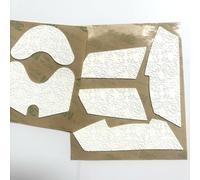 Cinta de agarre antideslizante para mouse de cobertura completa compatible con Logitech Logitech G304 G305 G102 G203 Gaming Mouse (blanco)