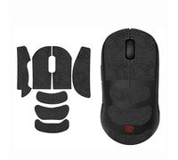 Cinta de agarre antideslizante para ratón, calcomanías de agarre para mouse Zowie U2, copo de nieve negro completo