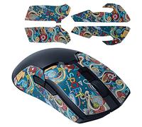 Cinta de Agarre Antideslizante para ratón G Pro inalámbrico, 4 Piezas Que no se decoloran, Resistente al Sudor, fácil de Usar, diseño Autoadhesivo, precortado