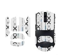 Cinta de agarre antideslizante para ratón Razer Viper V4 Pro 2026, adhesivo de agarre absorbente de sudor, piel de patinaje, hecha a mano (blanco completo)