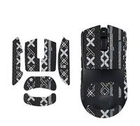Cinta de agarre antideslizante para ratón Razer Viper V4 Pro 2026, adhesivo de agarre absorbente de sudor, piel de patinaje, hecha a mano (negro completo)