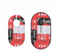 Cinta de agarre antideslizante que absorbe el sudor para mouse Logitech Pebble M350, color rojo completo