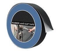 Cinta de agarre de goma antideslizante, ultrafina, fuerte, antideslizante, impermeable, almohadilla de fricción para herramientas, manijas, proyectos de bricolaje, agarre seguro con textura mejorada
