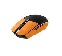 Cinta de Agarre de ratón Ultrafina Compatible con Logitech G102, Cinta de Agarre de ratón Antideslizante Pegatina Lateral de ratón de Juego Resistente al Sudor (Orange)