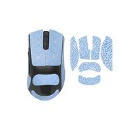 Cinta de agarre para mouse compatible con Razer Viper V3 Pro, calcomanía antideslizante para mouse Razer Viper V3 Pro, cobertura completa, absorbe el sudor, ajuste preciso, pies duraderos (azul)