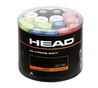 Cinta de agarre para raqueta de tenis HEAD unisex XtremesoftTM HEAD Extreme Soft, paquete de 60, surtido en tarro, multicolor, talla nica