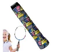 Cinta de Agarre para Raqueta,Envoltura de Agarre para Raqueta Cómodo Tenis | Agarre de tenis precortado y de seco Alto rendimiento para raquetas de tenis y