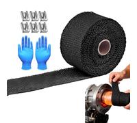 Cinta De Aislamiento Térmico Para Tubos De Escape,Rollo De Protección De 10 Metros - Lámina Para Aislamiento Térmico,Para Mofles De Automóviles Motocicletas Camiones Turbinas Tubos De