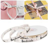 Cinta de Algodón Artesanal para Decoración, 1 cm x 20 Yardas, Satén, para Regalo, Boda, Cabello, Manualidades, Envoltorio de Fiesta