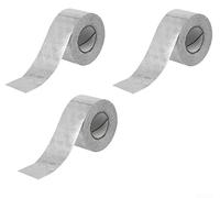 Cinta de Aluminio Autoadhesiva para Juntas de Cocina Impermeable y a Grasas Protección Térmica Alta Durabilidad Sin Residuos Ajustable a Esquinas 10x3 cm Set de 3