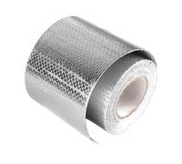Cinta de aluminio de aluminio - sello de conducto resistente al calor | Adhesivo impermeable de servicio pesado | Cintas resistentes a alta temperatura para tuberías de escape de automóvil