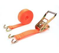 Cinta de Amarre 5 Ton, 9mx50mm - Resistente, Ideal para asegurar Cargas Pesadas, Fabricada en poliéster, Alta Durabilidad y Seguridad.*