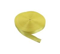 Cinta de Amarre de poliéster 35mm x 50m, Resistente y Duradera, Ideal para asegurar Cargas y Realizar ataduras en proyectos Variados.