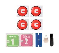 Cinta de Anillo para Watch para Volver a Colocar el Cristal de la Cubierta Trasera, Cubierta Trasera de Smart Watch para Watch Active 2, para (4 Piezas)