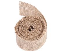 Cinta de arpillera, arpillera, arpillera, decoración, rollo para boda, fiesta, decoración de silla, ancho: 5 cm, longitud: 300 cm