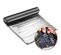Cinta de Asfalto,Cinta de Reparación de Betún de Papel de Aluminio,Cinta Autoadhesiva Impermeabl Sellador de Grietas,para Fugas en El Techo/Sellado de Ventanas/Tubería (0.3x2m)