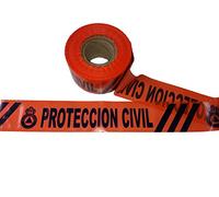 Cinta de balizamiento: "Protección Civil". 250 mt.