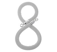 Cinta de barrera con cable Cuerda al aire libre interior los 2-10Ft multicolora de la barrera de la cola del control de multitudes(Color 9,Length 1.7M/5.6Ft/67In)