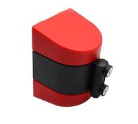 Cinta de barrera para colas, Barrera de pared expandible 10m/32,81 pies Cinta seguridad retráctil instalación magnética sin perforación para(Jaune)