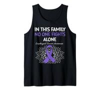 Cinta de bígaro para concienciación sobre el cáncer de esófago para Hombres y Mujeres Camiseta sin Mangas