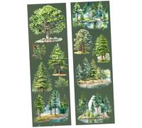 Cinta de bosques para manualidades, estética, belleza, decoración, suministros de manualidades para álbumes de recortes, tarjetas, decoración, estética, belleza, enmascaramiento, bosques, artistas