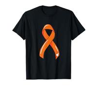Cinta de cáncer de Sangre Leucemia Survivor Fighter Chemo Orange Camiseta