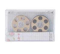 Cinta de Casete en Blanco, de Carrete a Carrete, con Tiempo de grabación de 46 Minutos, Tipo I, Cinta ferrosa, Cintas de música en Blanco de bajo Ruido para Hacerlo tú Mismo, Ideal (Oro)