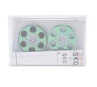 Cinta de Casete en Blanco, de Carrete a Carrete, con Tiempo de grabación de 46 Minutos, Tipo I, Cinta ferrosa, Cintas de música en Blanco de bajo Ruido para Hacerlo tú Mismo, Ideal (Verde)