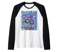 Cinta de Casete Hecha para adorar Y2K Salmo 150:6 Christian 90s Camiseta Manga Raglan
