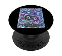 Cinta de Casete Hecha para adorar Y2K Salmo 150:6 Christian 90s PopSockets PopGrip Adhesivo