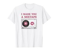 Cinta de Casete - I Made You A Mixtape Retro 80s 90s Music Camiseta