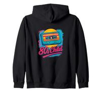 Cinta de Casete Infantil de los años 80, Estilo Retro Sudadera con Capucha