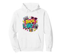 Cinta de Casete Retro de los 90, Boombox, Roller Skate Cube Sudadera con Capucha