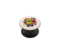 Cinta de Casete Retro de Vuelta a los 80 Boombox Roller Skate Eightie PopSockets PopGrip Adhesivo