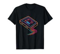 Cinta de Casete Retro Synthwave Vaporwave 80s Music Vibes Camiseta