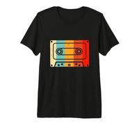 Cinta de Casete Retro Vintage 70s 80s 90s Music Mixtape Camiseta Premium
