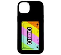 Cinta de casete retro vintage para amantes de la música de los años 80 y 90 Carcasa para iPhone 14 Plus