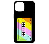 Cinta de casete retro vintage para amantes de la música de los años 80 y 90 Carcasa para iPhone 15