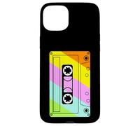 Cinta de casete retro vintage para amantes de la música de los años 80 y 90 Carcasa para iPhone 15 Plus