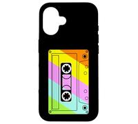 Cinta de casete retro vintage para amantes de la música de los años 80 y 90 Carcasa para iPhone 16