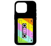 Cinta de casete retro vintage para amantes de la música de los años 80 y 90 Carcasa para iPhone 16 Pro
