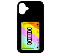 Cinta de casete retro vintage para amantes de la música de los años 80 y 90 Carcasa para iPhone 16 Plus