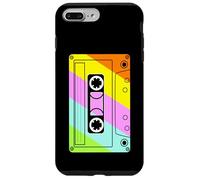 Cinta de casete retro vintage para amantes de la música de los años 80 y 90 Carcasa para iPhone 7 Plus/8 Plus