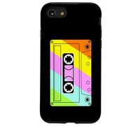 Cinta de casete retro vintage para amantes de la música de los años 80 y 90 Carcasa para iPhone SE (2020) / 7 / 8