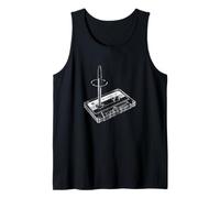Cinta de Casete Rewind Pen The Analog Age Nostalgia Camiseta sin Mangas