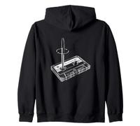 Cinta de Casete Rewind Pen The Analog Age Nostalgia Sudadera con Capucha