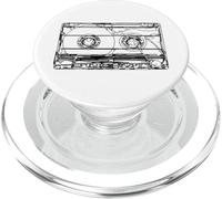 Cinta de Cassette de música Hip Hop Vieja Escuela de los 90 PopSockets PopGrip para MagSafe